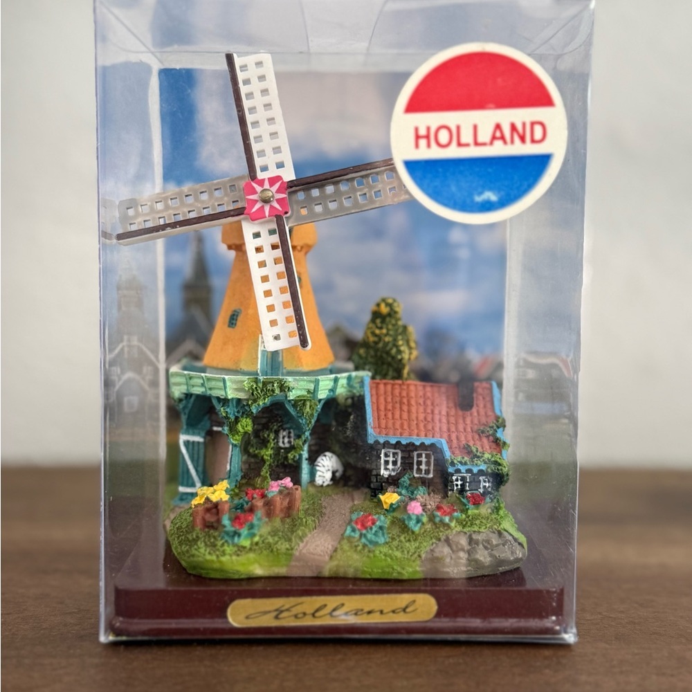 Colorful Windmill Figurine